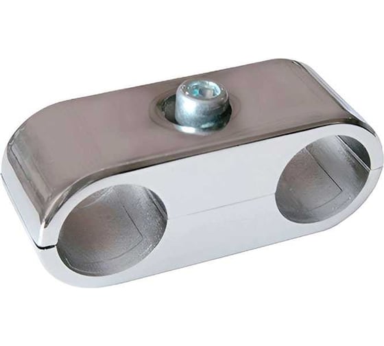 Изображение товара Держатель для труб параллельный STARFIX хром SMF-60051