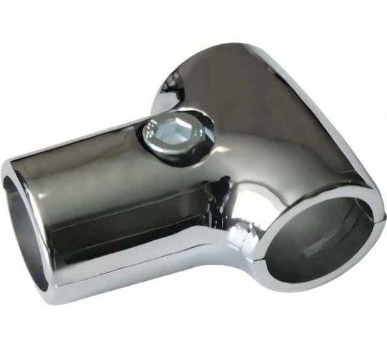 Изображение товара Держатель для 2 труб Т-образный STARFIX хром SMF-60041