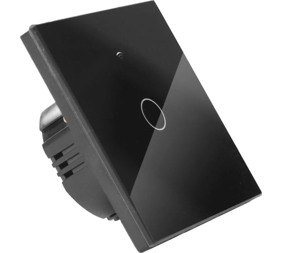 Изображение товара Сенсорный выключатель одноклавишный ONVIZ черный Tuya1черный