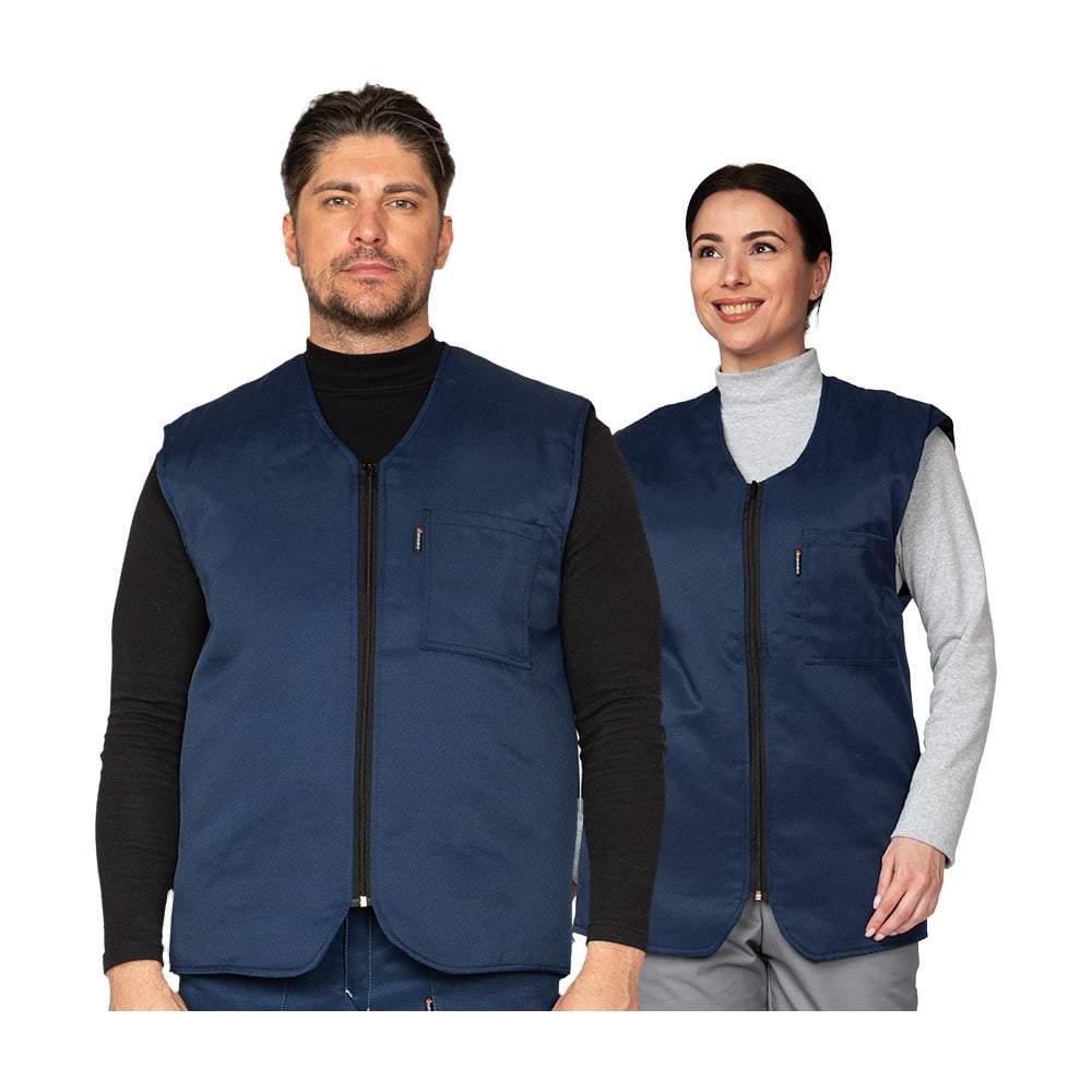 Изображение товара Утепленный жилет Прабо Универсал темно-синий размер 52-54