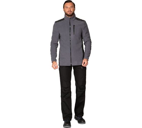 Изображение товара Флисовая куртка Прабо Кеми без капюшона, темно-серый, р-р 48-50/170-176 50720