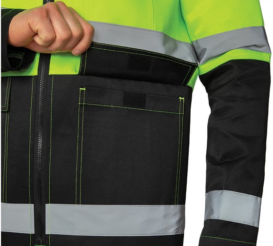 Изображение товара Костюм мужской летний Прабо "Спектр 2М" лимонный/черный, р-р 56-58/170-176 31204