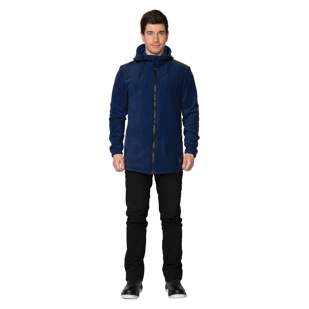 Изображение товара Флисовая куртка Прабо Кеми с капюшоном темно-синяя 52-54 США