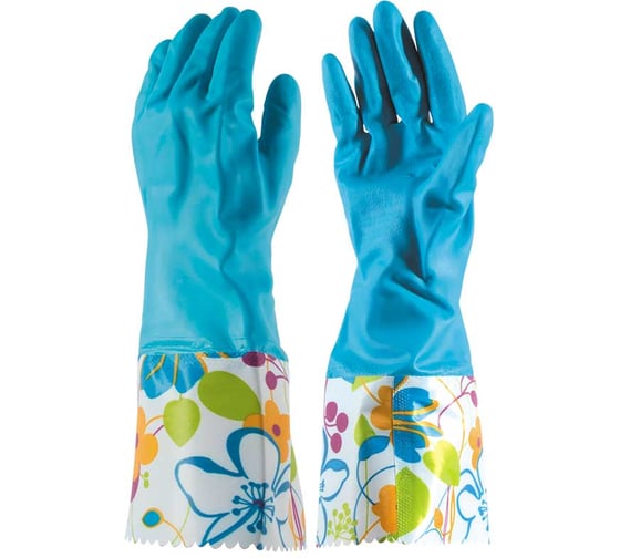 Изображение товара Латексные перчатки с манжетами Рыжий кот LG-Cu, размер М, 092437