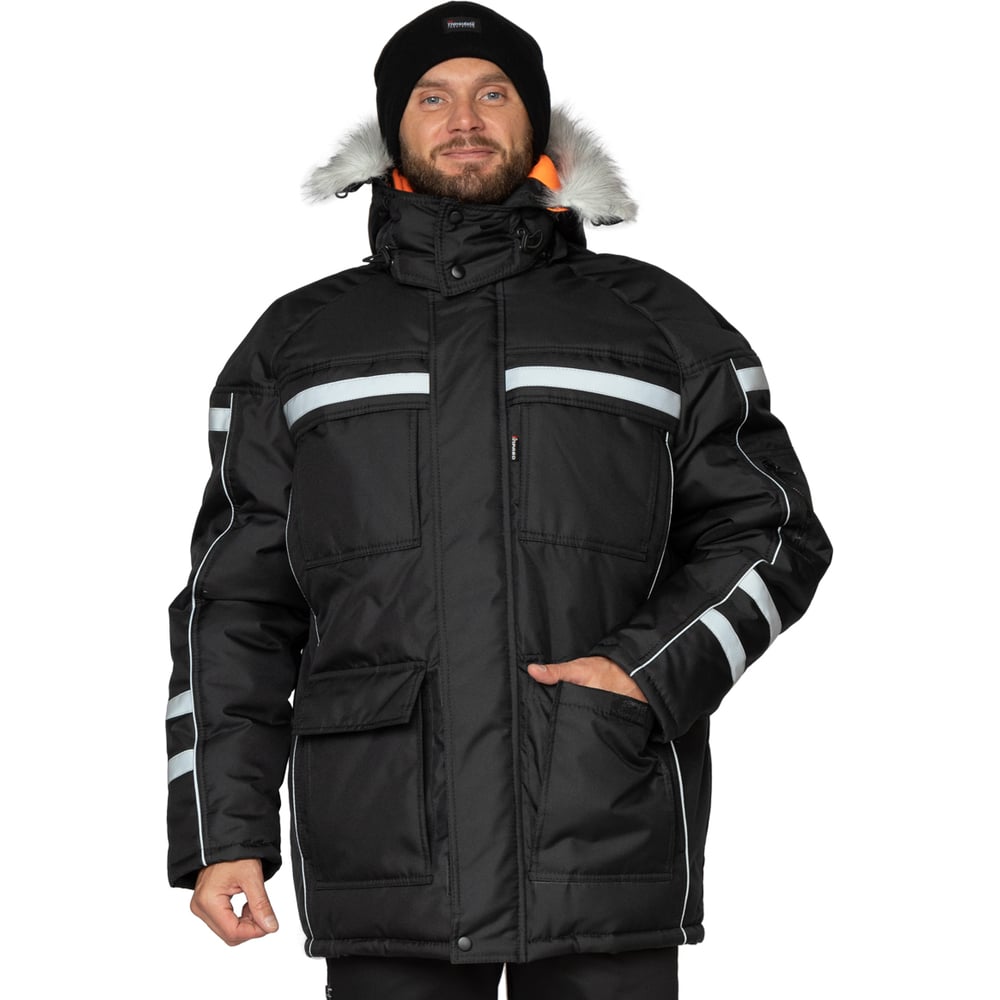 Изображение товара Куртка мужская утепленная Прабо Аляска Ультра черный 44-46