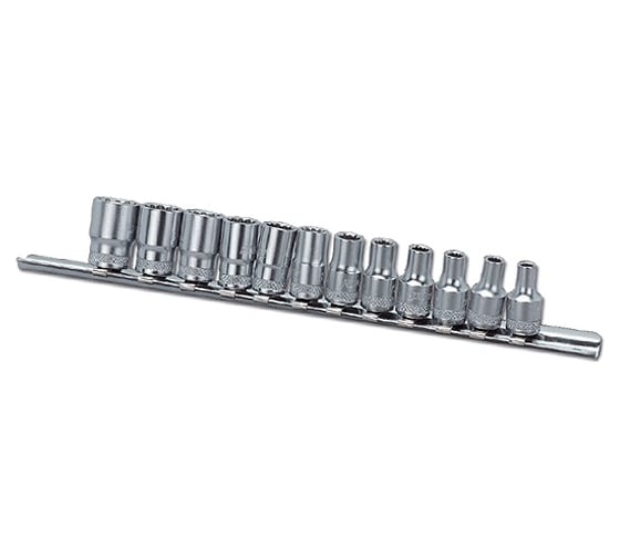 Изображение товара Набор торцевых головок 1/4" HONITON, 12 предметов H-20012S В0000000188241