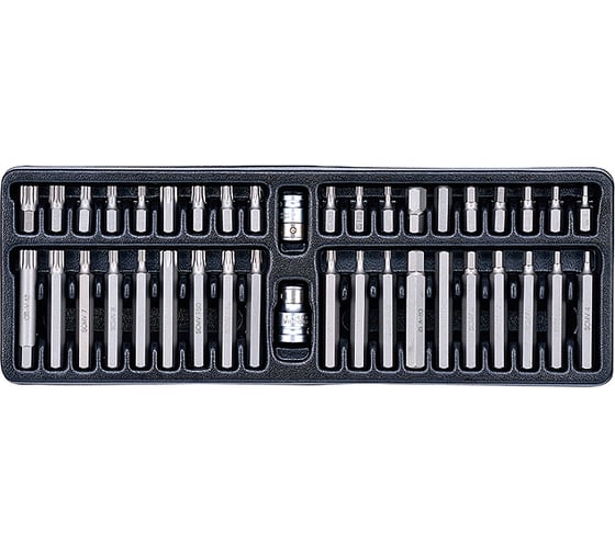 Изображение товара Набор вставок (бит) 10 мм HONITON, 40 предметов IK-BT0400 В0000000180596