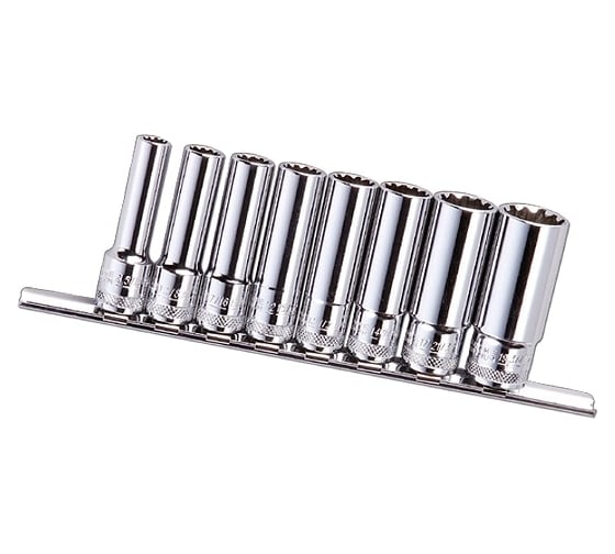 Изображение товара Набор торцевых удлиненных головок 3/8" HONITON, 8 предметов H-30008LS В0000000188244