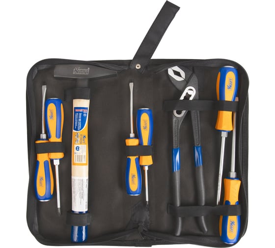 Изображение товара Набор инструмента KRAFT 8 предметов, сумка KT 703017