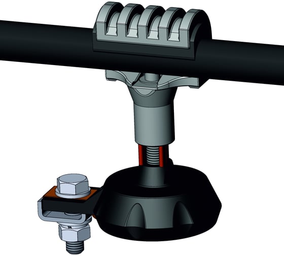 Изображение товара Ограничитель перенапряжений АО "Полимер-Аппарат" ОПНп-0,4/300/0,45 УХЛ1-С5 с проводом заземления 4687205104151