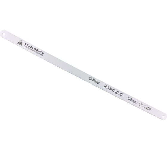 Изображение товара Полотно ножовочное Bi - Metall 300 мм (М42 Со8%) TOOLAS 00004000