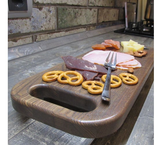 Изображение товара Сервировочная доска-столик MW дуб 40x200x600 ДСДССР40200600