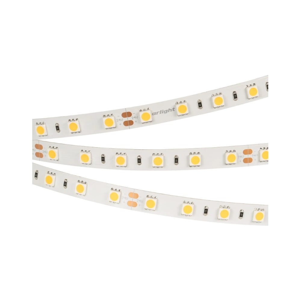 Изображение товара Светодиодная лента Arlight RT-B60-10mm 24V 5м нейтральный белый Day4000