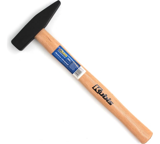 Изображение товара Молоток слесарный Kubis 500 г, деревянная ручка (бук) 02-02-2205