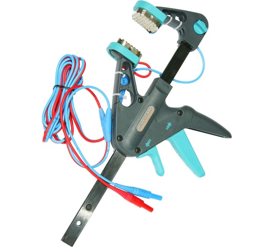 Изображение товара Зажим струбцина Кельвина с двухпроводным кабелем SONEL WAZACKEL1