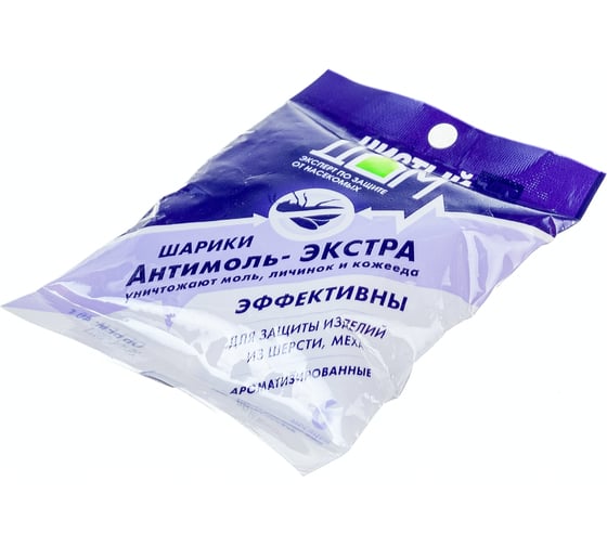 Изображение товара Средство от моли Чистый дом Антимоль экстра 40 г 02-295