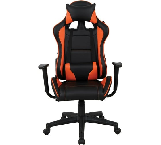 Изображение товара Компьютерное геймерское офисное кресло BRABIX GT Racer GM-100, с подлокотниками, подушки, экокожа 531925