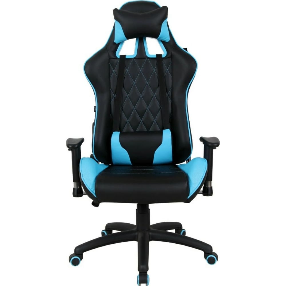 фото Компьютерное кресло brabix gt master gm-110 черное/голубое 531928
