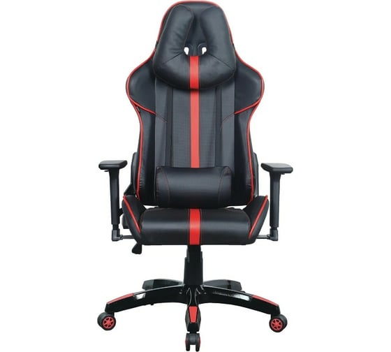 Изображение товара Компьютерное геймерское офисное кресло BRABIX GT Carbon GM-120, с подлокотниками, подушки, экокожа 531931