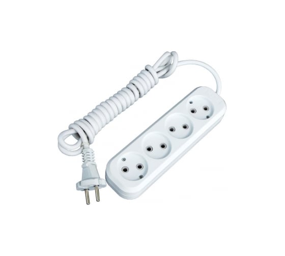 Изображение товара Удлинитель EKF Эксперт, 4 гнезда, 3м, 10А/2,2кВт, без заземления, ПВС 2х0,75, PROxima UBA10-275-4-03