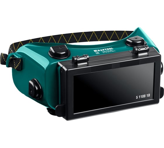 Изображение товара Панорамные очки газосварщика KRAFTOOL с откидным блоком 1108