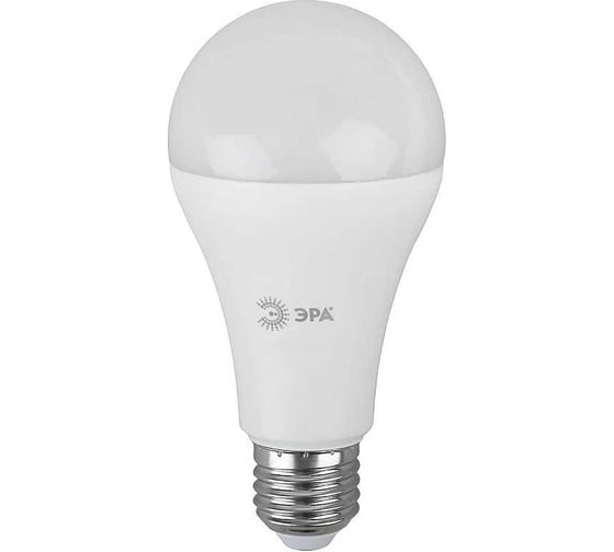 Изображение товара Лампа светодиодная ЭРА ECO LED A558W827E27 QX (диод, груша, 7Вт, тепл, E27) Б0048336