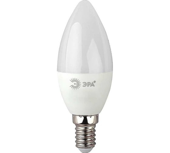Изображение товара Светодиодная лампа ЭРА LED B357W827E14 QX (диод, свеча, 6Вт, тепл, E14) Б0048338