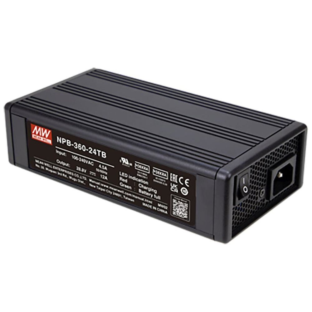 Изображение товара Зарядное устройство Mean Well AC-DC NPB-360-24TB Т03701486 Изображение товара Зарядное устройство Mean Well AC-DC NPB-360-24TB Т03701486