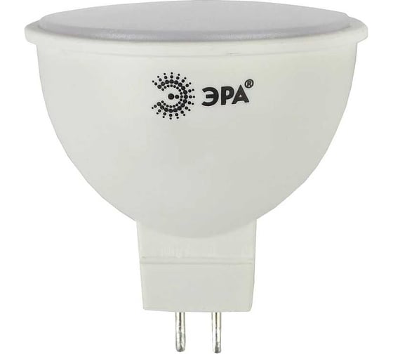 Изображение товара Светодиодная лампа ЭРА LED MR166W827GU10 QX (диод, софит, 5Вт, тепл, GU10) Б0048346