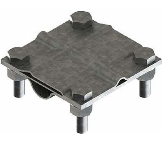 Изображение товара Зажим крестообразный Protectpro стержень (14-22мм) — полоса/пруток (8-12мм) 3502CZ/Zn