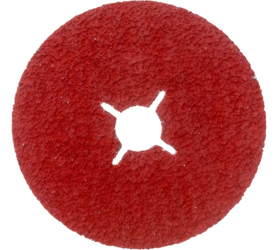 Изображение товара Керамический фибровый диск со шлицами XF885 (1 шт, 125х22 мм, P24) VSM 004965