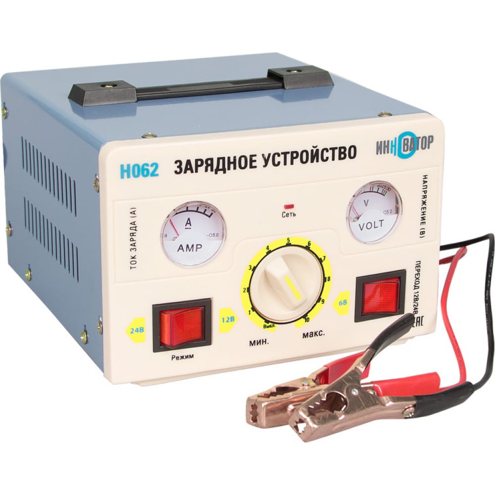 Зарядное устройство ИННОВАТОР электронное зарядное устройство для свинцово кислотных аккумуляторов goodyear