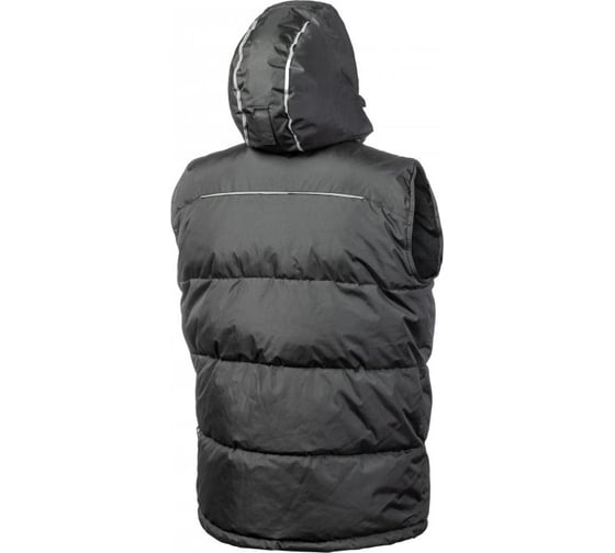 Изображение товара Жилет утепленный с капюшоном HOEGERT TECHNIK BORGER черный S (48) HT5K920-S