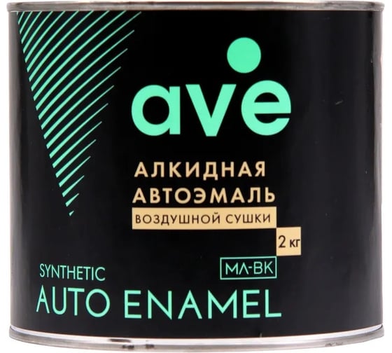 Изображение товара Эмаль AVE МЛ ВК Белая 201 2 кг 10402011