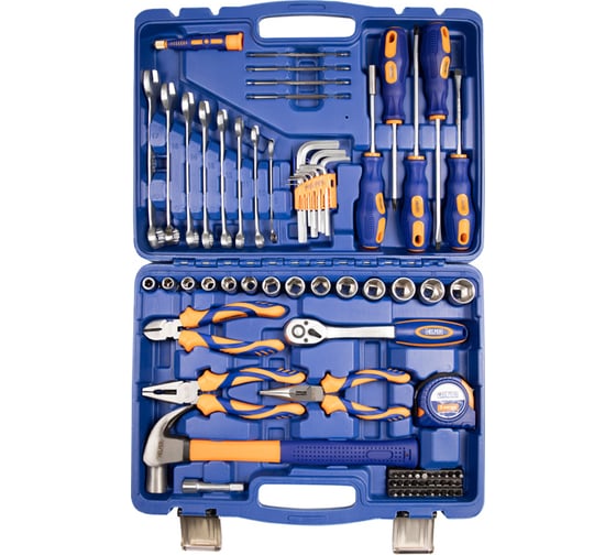 Изображение товара Набор инструмента HELFER 3/8 Dr 78 предметов HF005051