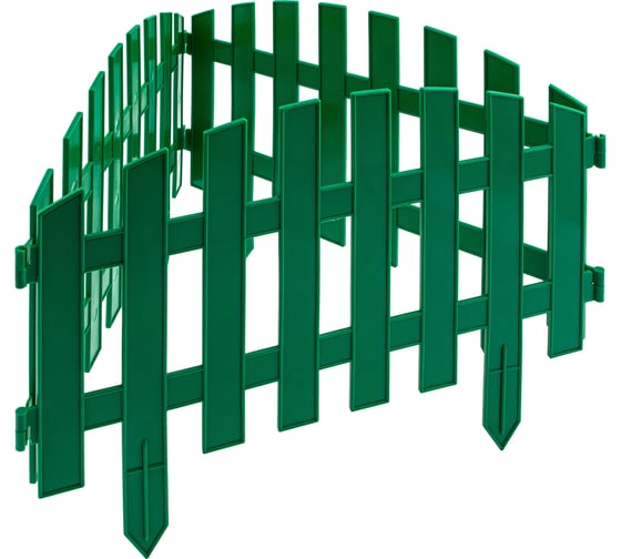 Изображение товара Декоративный забор "Винтаж", 28x300 см, зеленый PALISAD Россия 65012