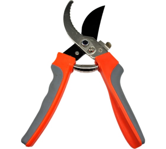 Изображение товара Секатор с зазубринами TOOLAS красно-серые рукоятки ЦБ-00000365