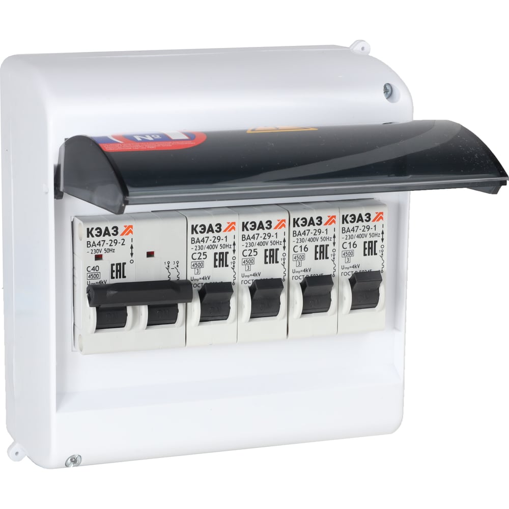 Изображение товара Блок распред. щит НКУ UNK-06 40А навесной Центр Энергии