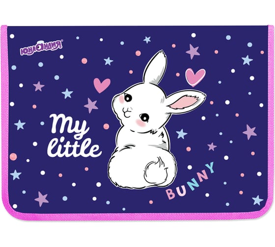 Изображение товара Папка для труда на молнии А4, 1 отделение, откидная планка, органайзер, Fluffy tail, ЮНЛАНДИЯ 272220