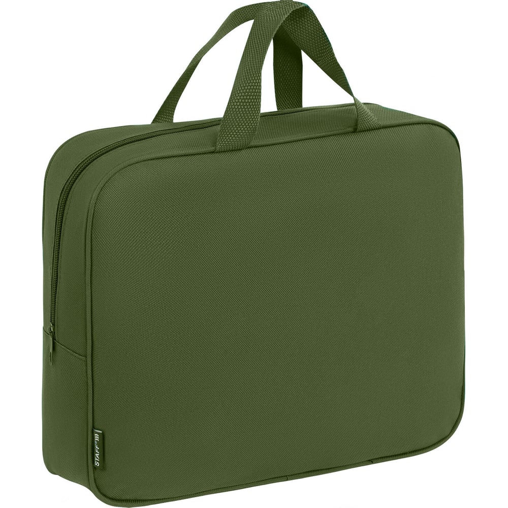 Изображение товара Папка на молнии с ручками Staff Everyday А4 полиэстер хаки 272186