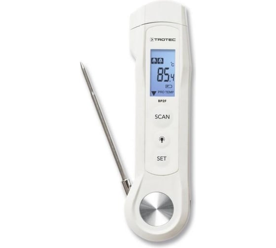 Изображение товара Складной водонепроницаемый пищевой термометр/ИК-термометр TROTEC BP2F 3510003017