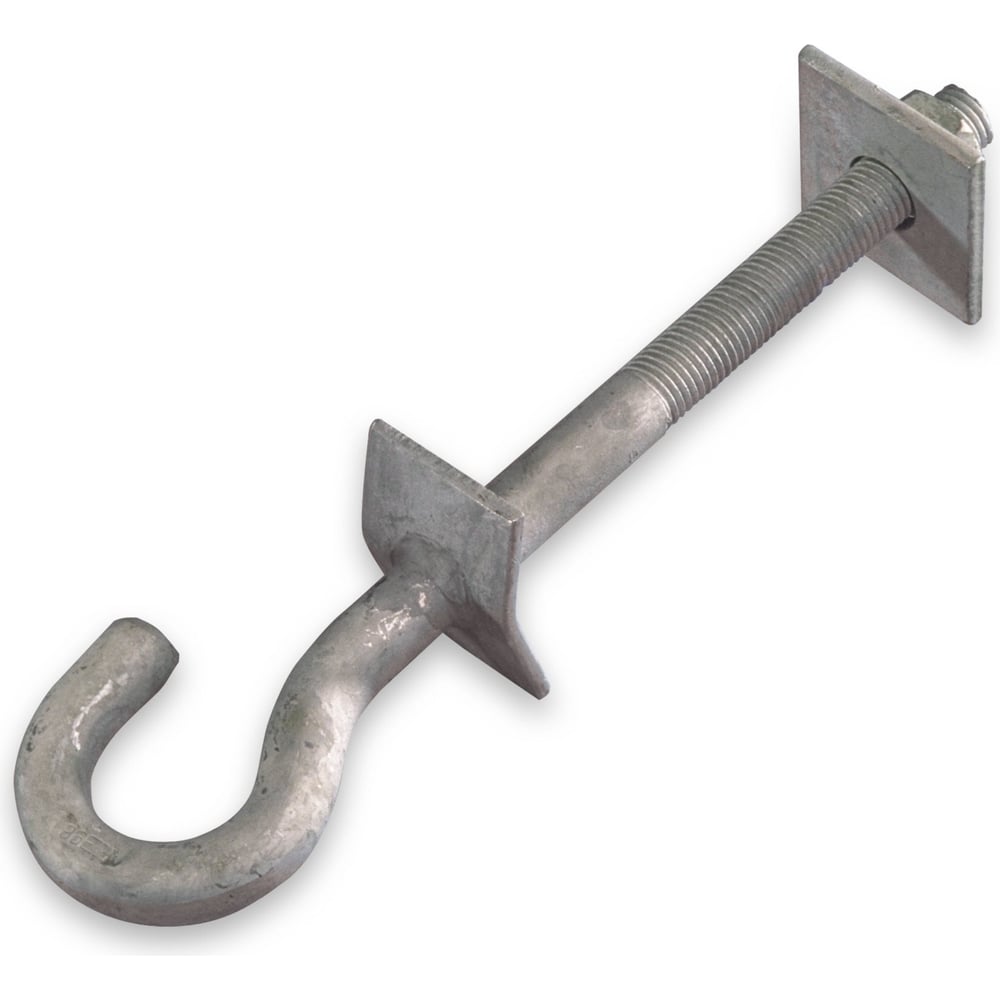 Изображение товара Крюк ЭНЕРВИК ENSTO M20 240 мм упаковка 20 шт горячеоцинкованная сталь