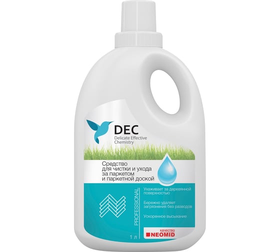 Изображение товара Средство для чистки и ухода за паркетом DEC 1000 мл