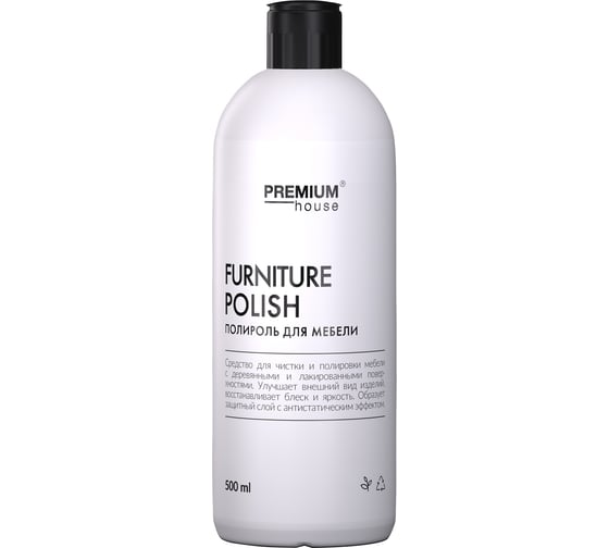 Изображение товара Полироль для мебели PREMIUM HOUSE 0,5 л PH-уход/меб-0,5 PH уход/меб-0,5