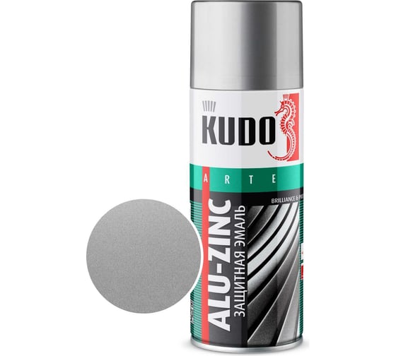 Изображение товара Эмаль универсальная KUDO, алюминиево-цинковая KU-1090