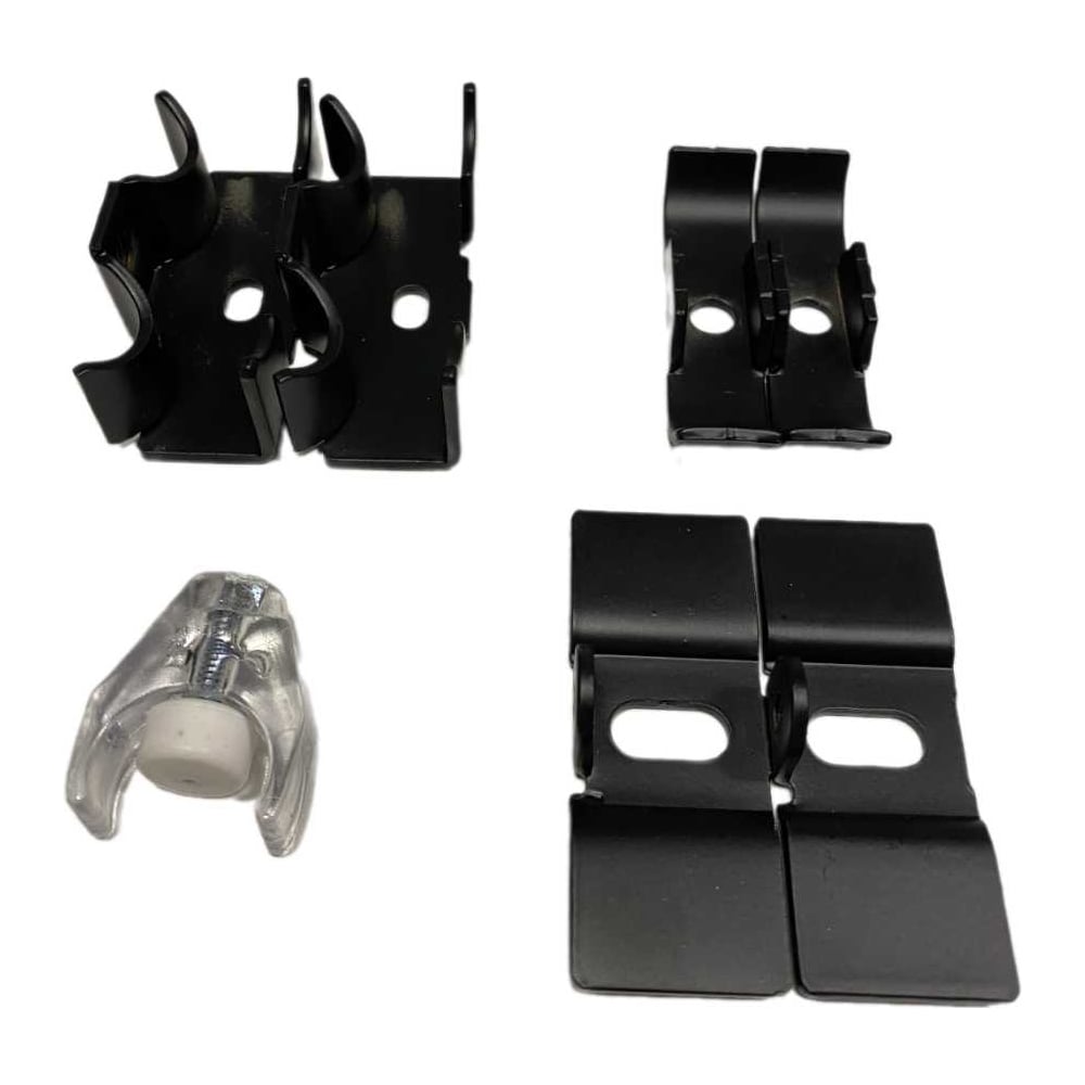 Изображение товара Крепление настенное GUARDO черный матовый, 2 точки, сталь, комплект