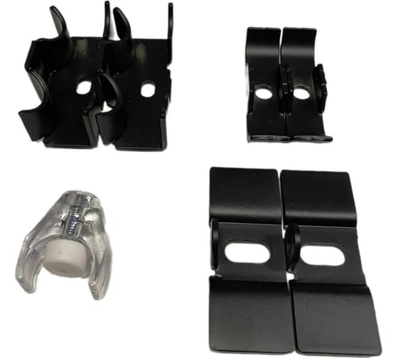 Изображение товара Крепление настенное GUARDO черный матовый, 2 точки AMENSRTK1