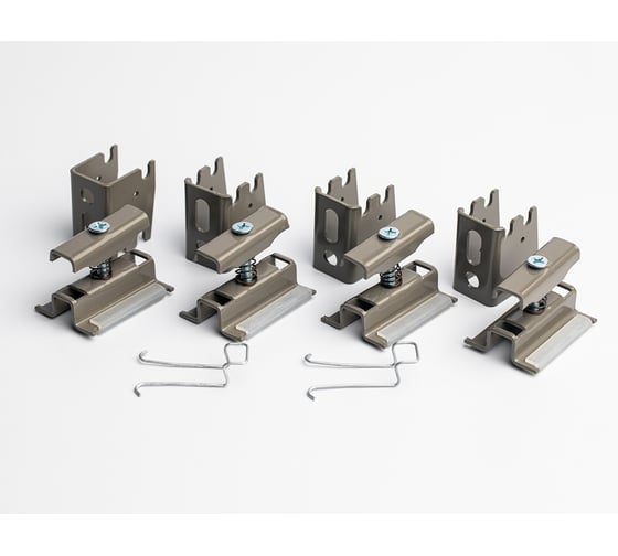 Изображение товара Кронштейны под круглую трубу GUARDO 4 точки, под бесцветный лак BRA-GP-4-7039(G)