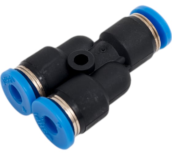 Изображение товара Тройник цанговый прямой соединительный (4-4-4 мм) SHPI PY 04