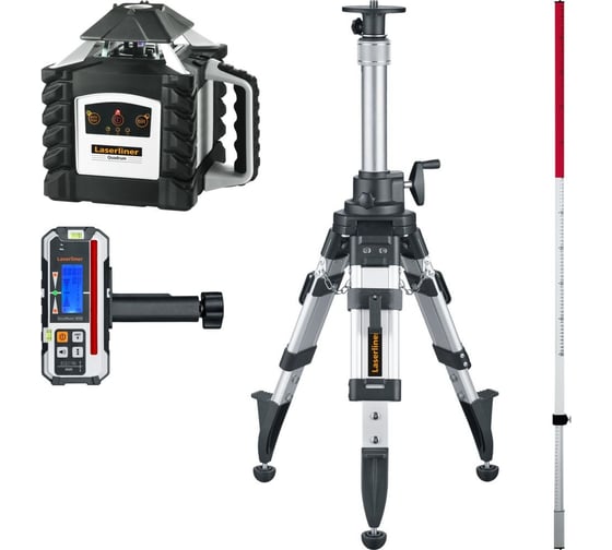 Изображение товара Автоматический ротационный лазерный нивелир Laserliner Quadrum M 350 S Set 1 053.00.09-1